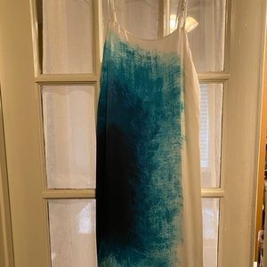 Halston Heritage new without tag silk midi dress